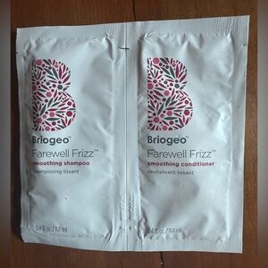 💜 Briogeo Farewell Frizz Shampoo & Conditioner Sample